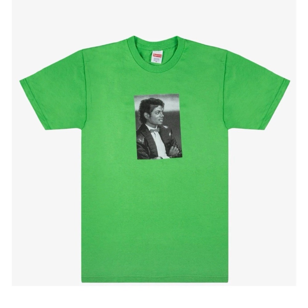 Supreme Michael Jackson Green Tee DeadStock Size Large